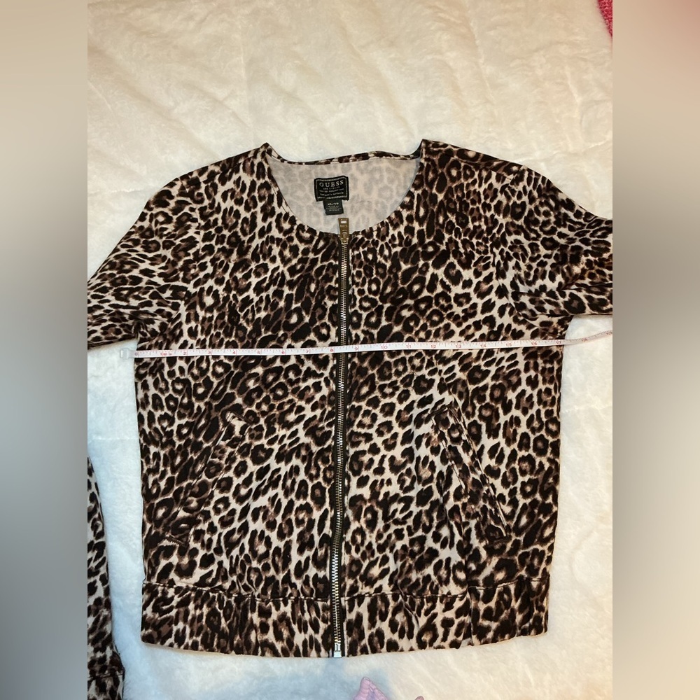Guess Leopard Print Women's Jacket - Picture 9 of 11
